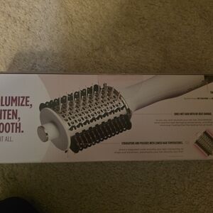 White and Black Hair Styling Brush